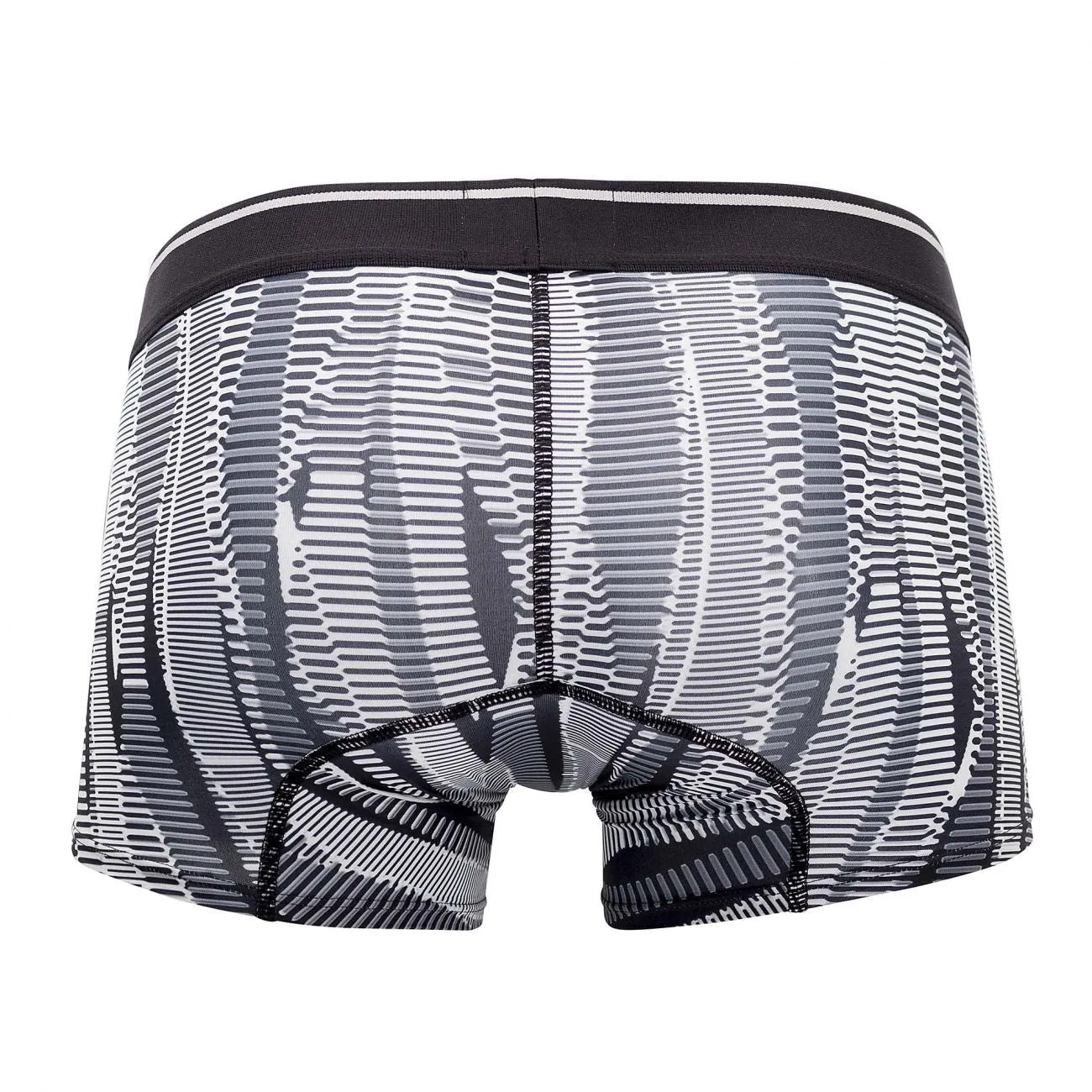 HAWAI 42121 Printed Athletic Trunks Color Black