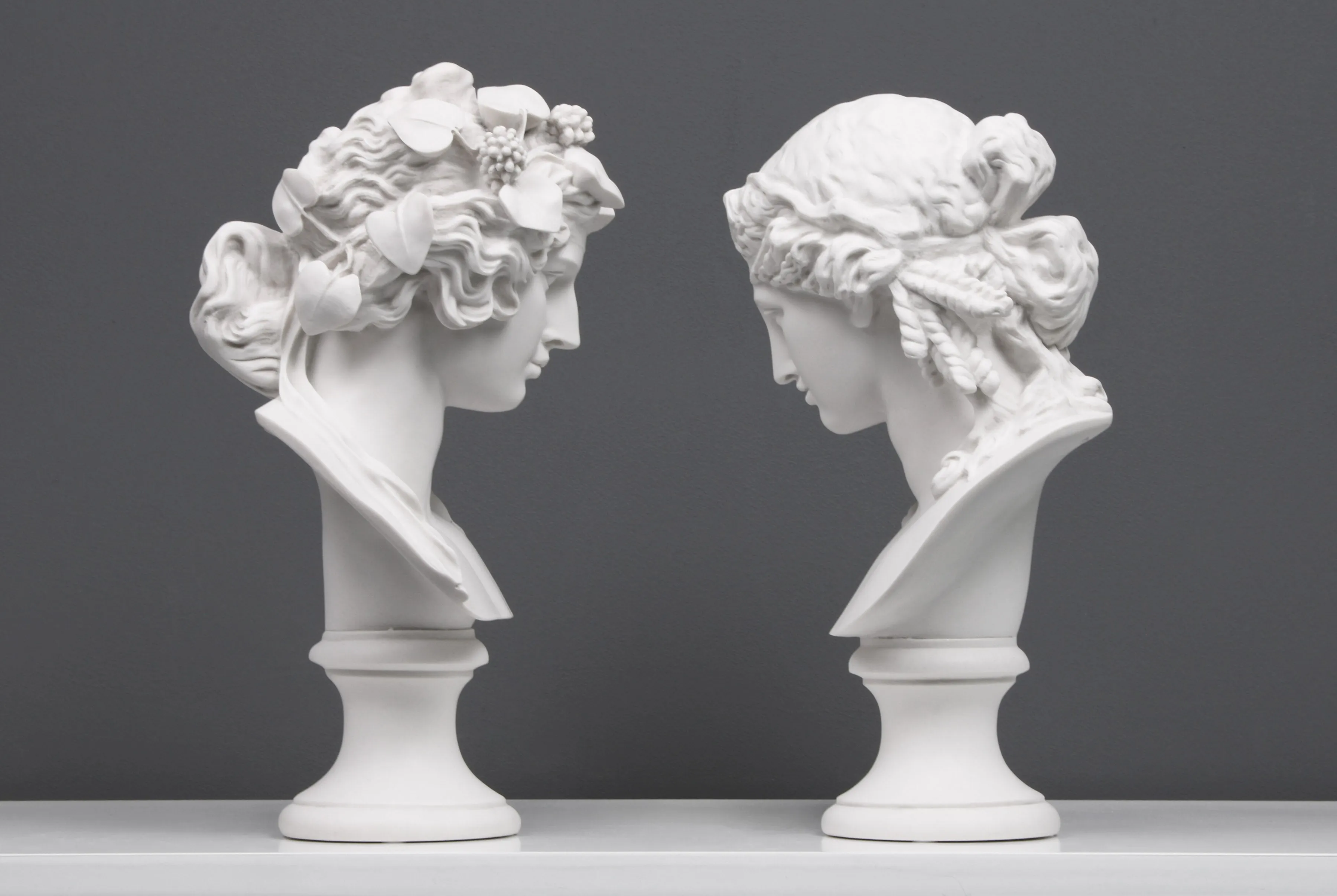 Lansdowne Antinous & Ariadne Bust Sculptures