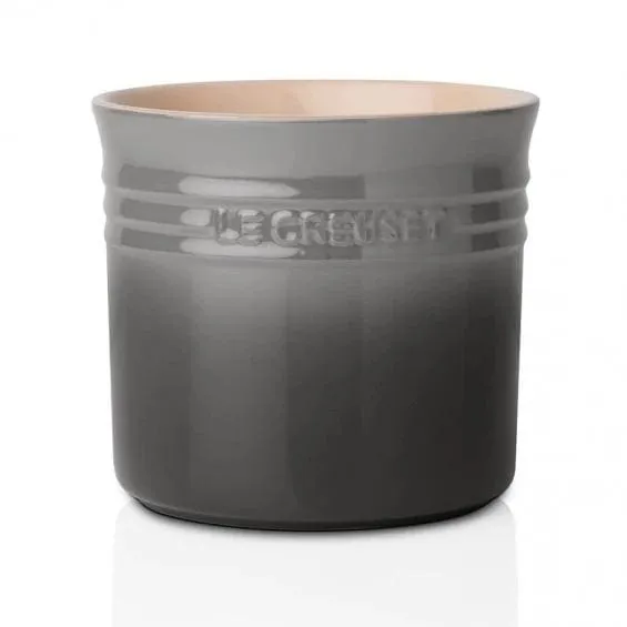 Le Creuset Stoneware Large Utensil Jar Flint