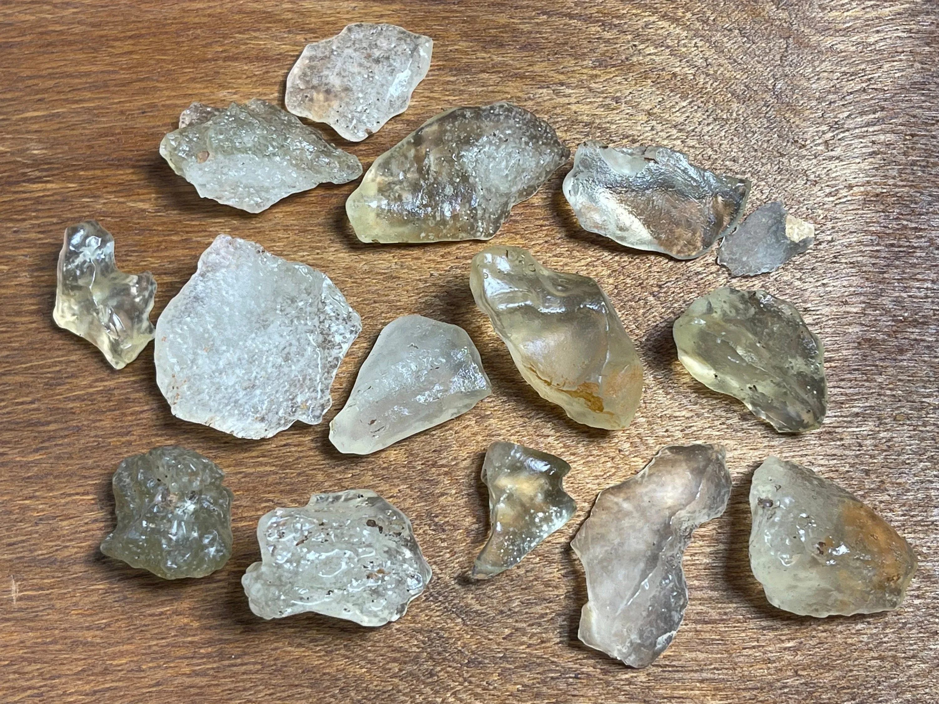 LIBYAN DESERT GLASS, Raw Crystals - Rare, 50g Lot - Unique Gift, Home Decor, Raw Crystals and Stones, 47192