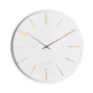 Maya Clock - White (30cm)