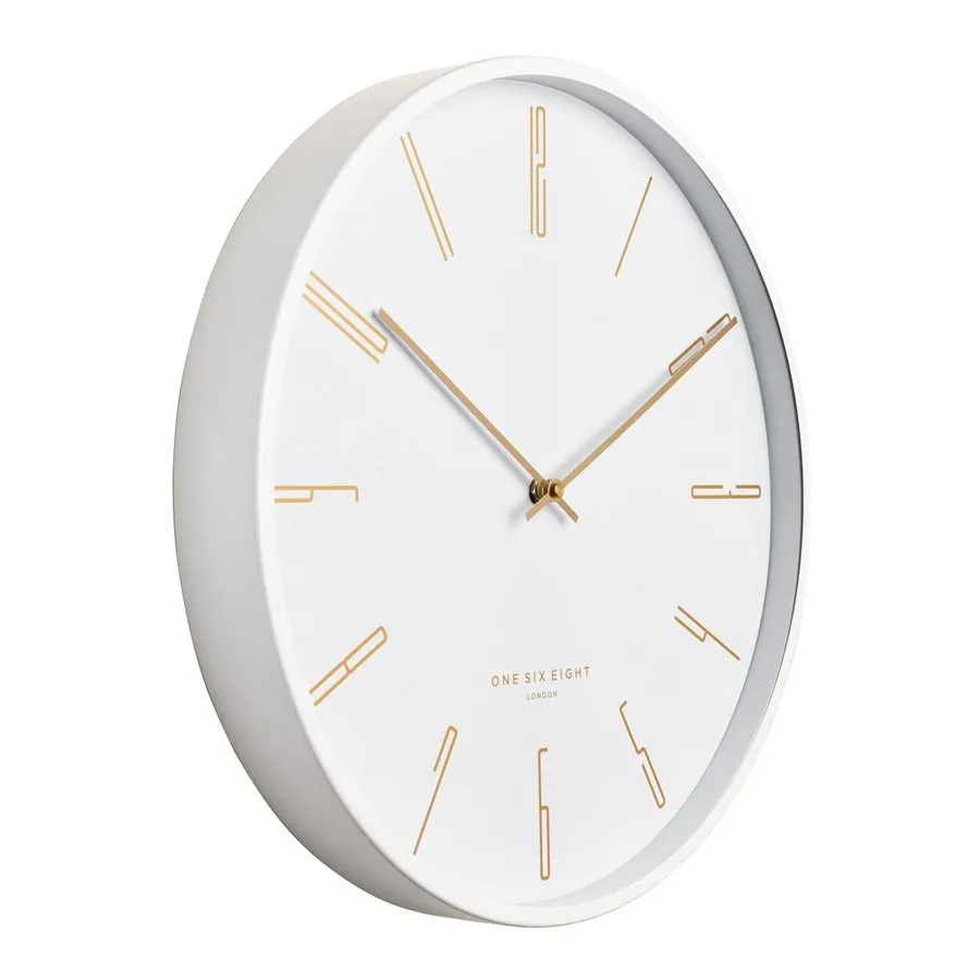 Maya Clock - White (30cm)