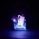 Medium Blue and Pink Light Up Wish Jar