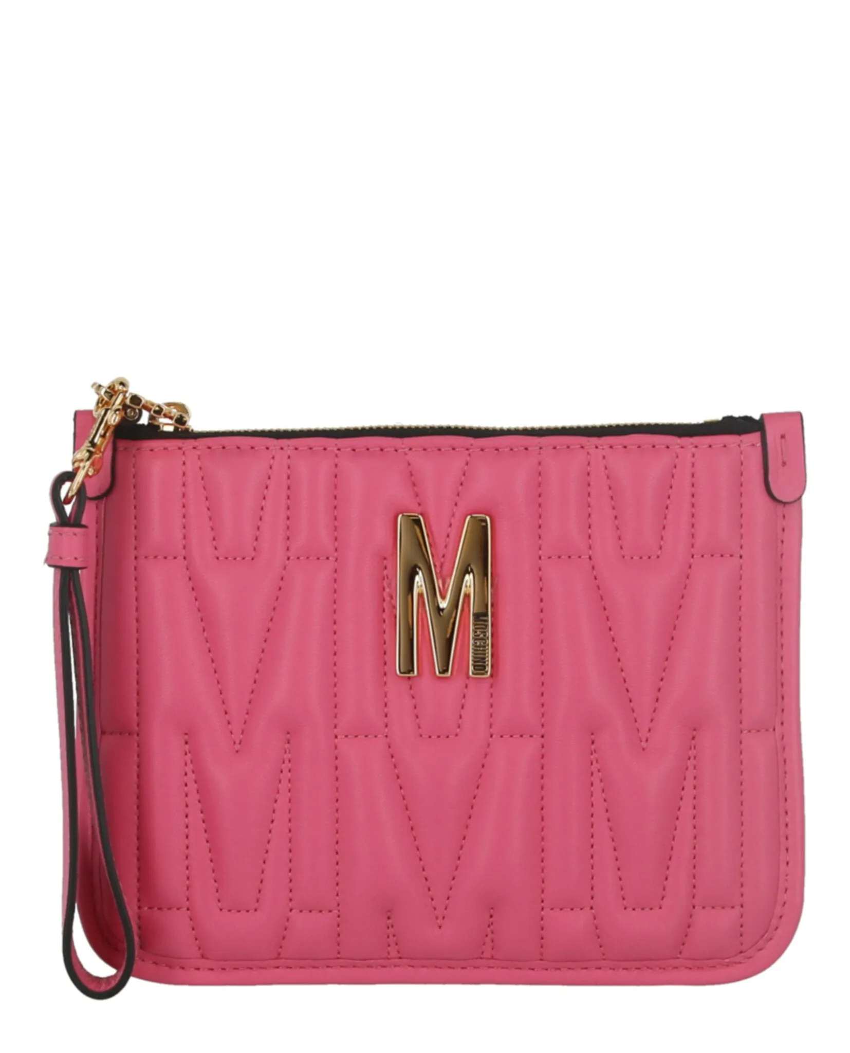 Moschino Textured Wristlet