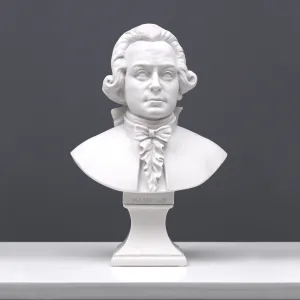 Mozart Bust Sculpture