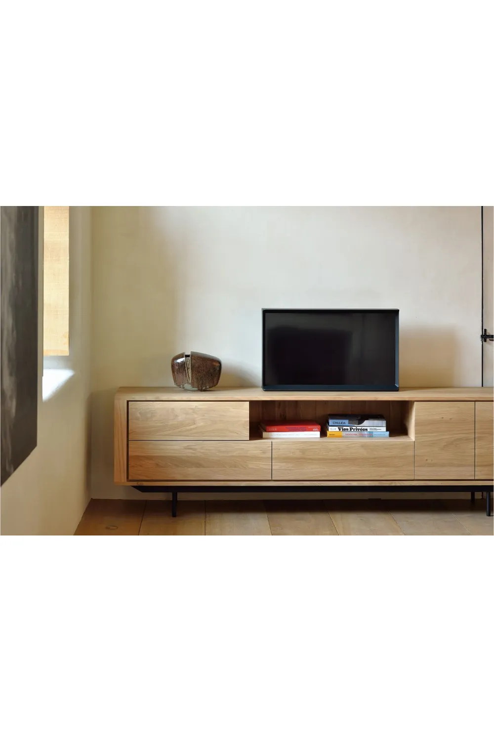 Oiled Oak Media Unit | Ethnicraft Shadow