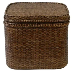 Plantation Rattan Chest Square