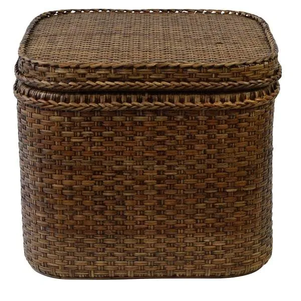 Plantation Rattan Chest Square