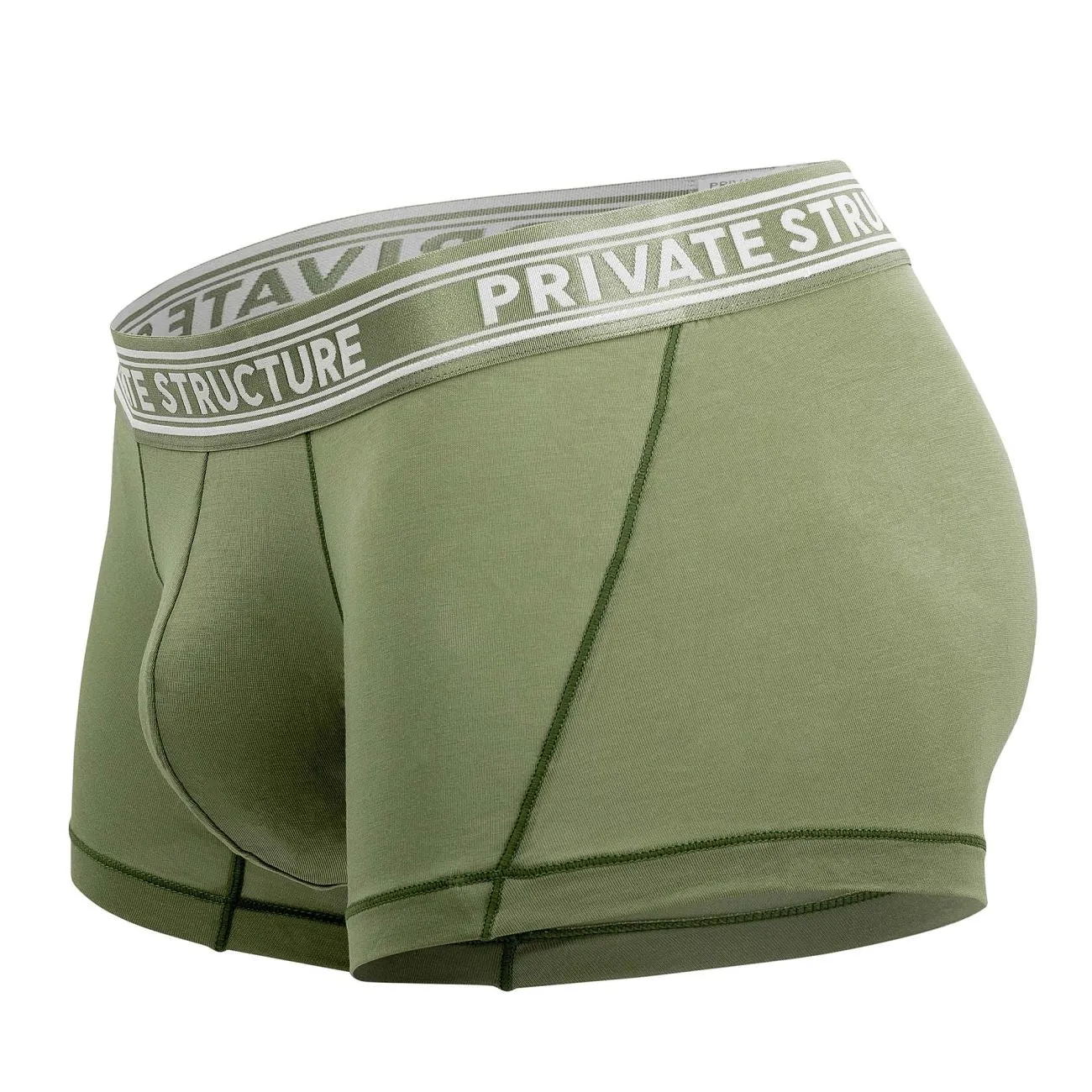 Private Structure PBUT4379 Bamboo Trunks Color Olive