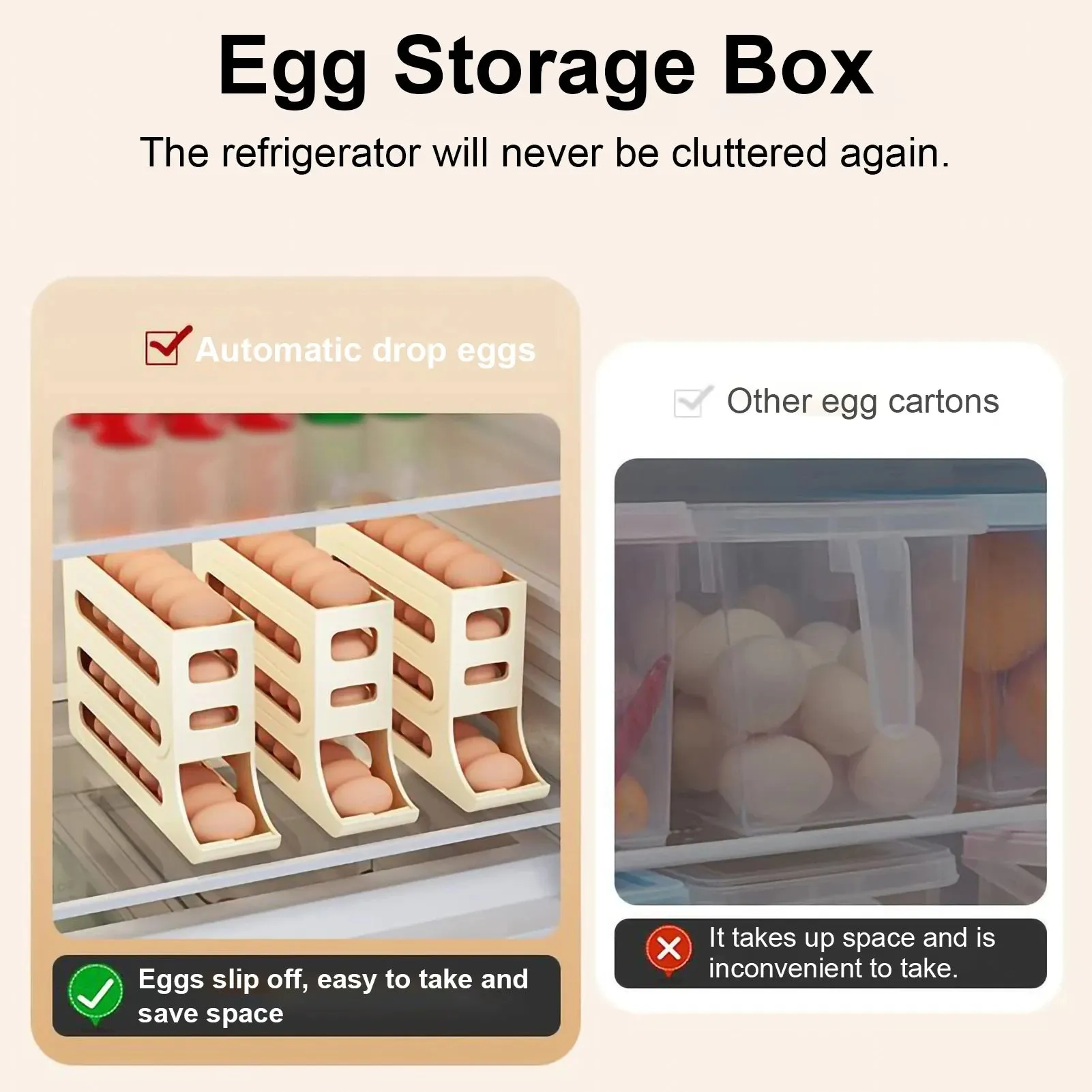 Refrigerator Egg Storage Box