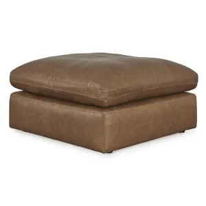 Signature Design by Ashley Emilia Leather Ottoman 3090108