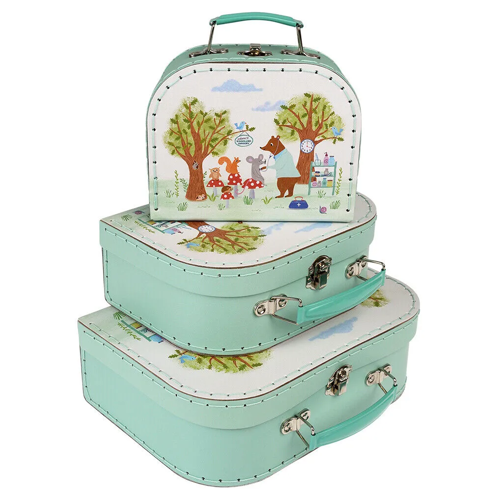 Storage Trunks Set of 3 'Woodland'