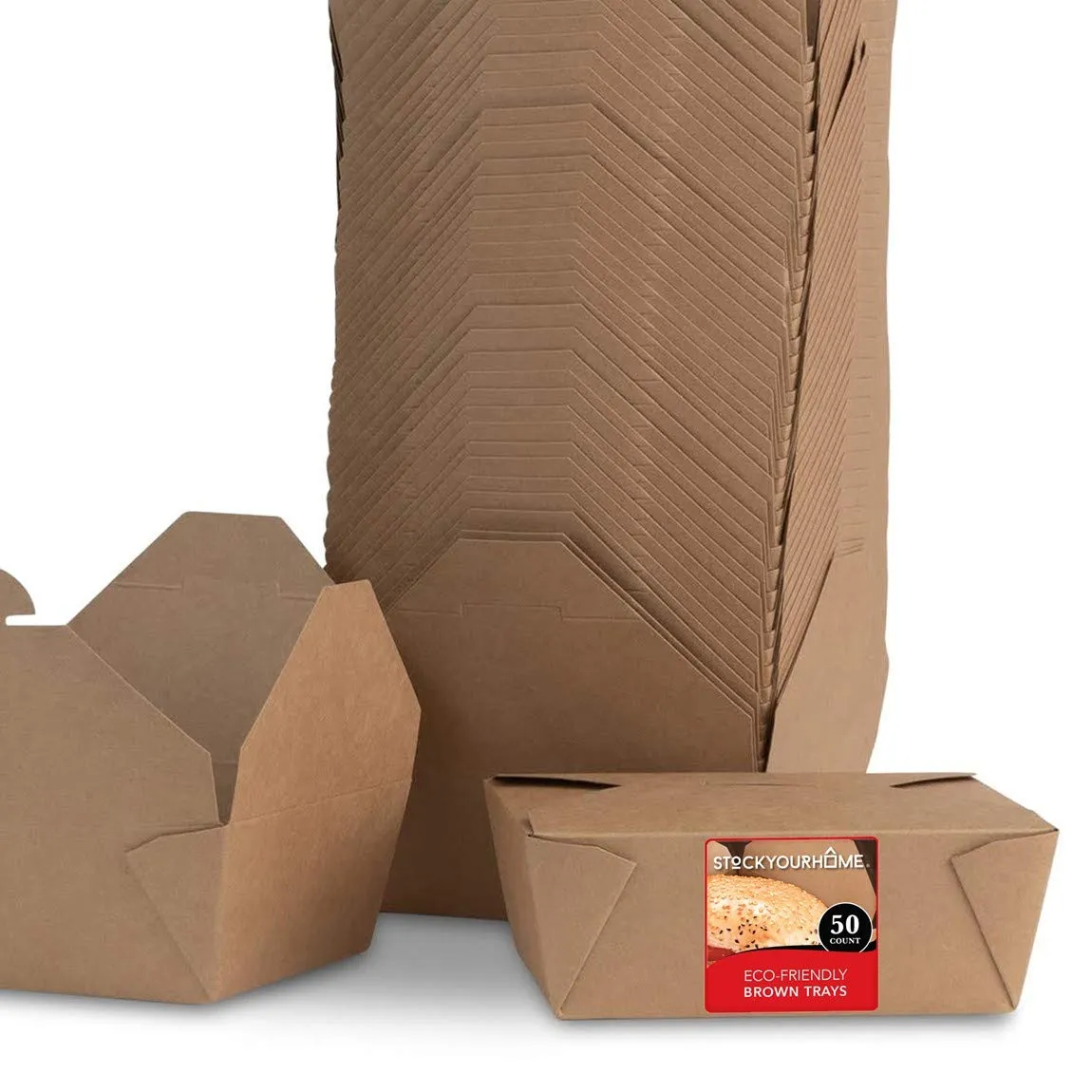 Take Out Food Containers Microwaveable Kraft Brown Take Out Boxes