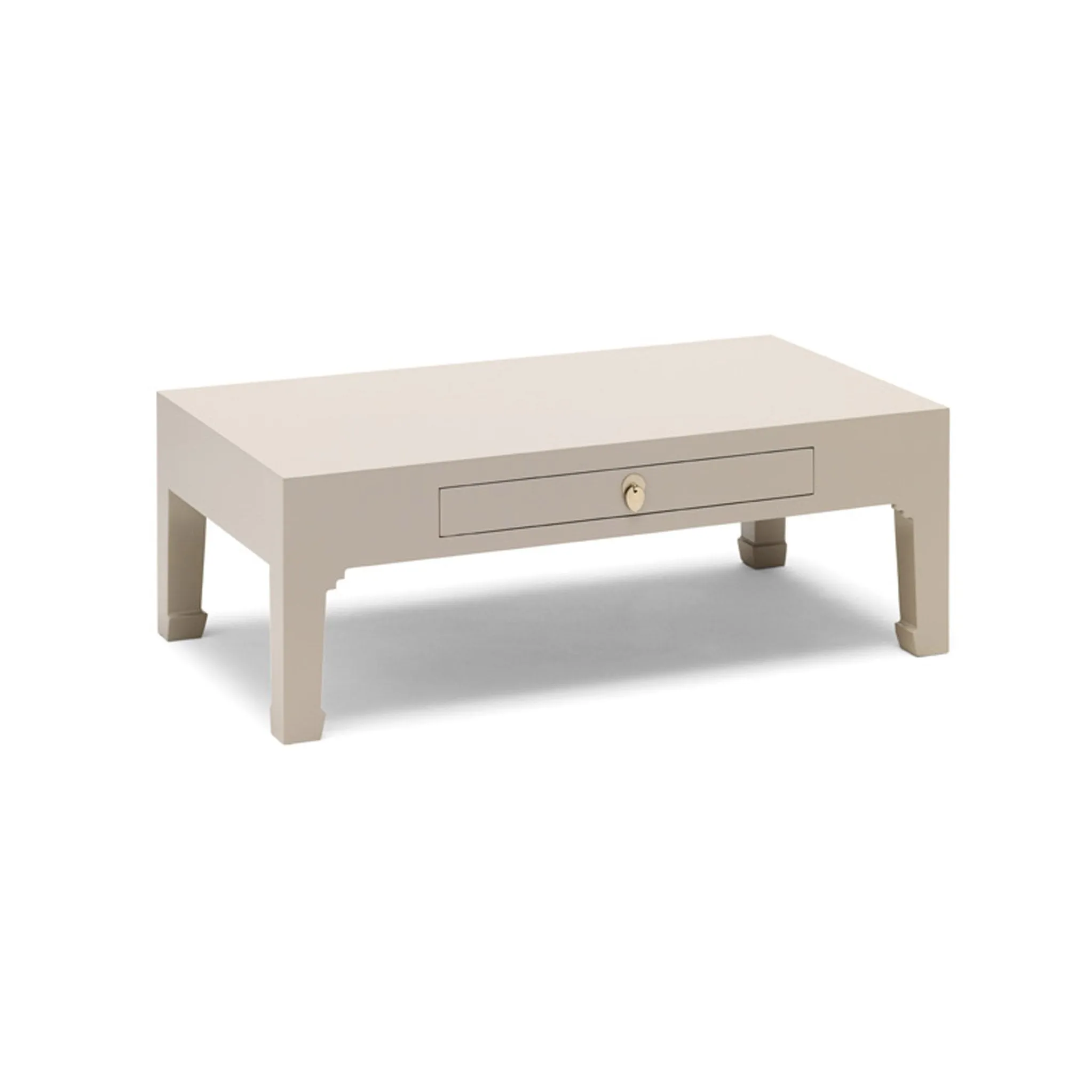 The Nine Schools Oriental Oyster Grey Coffee Table