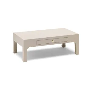 The Nine Schools Oriental Oyster Grey Coffee Table