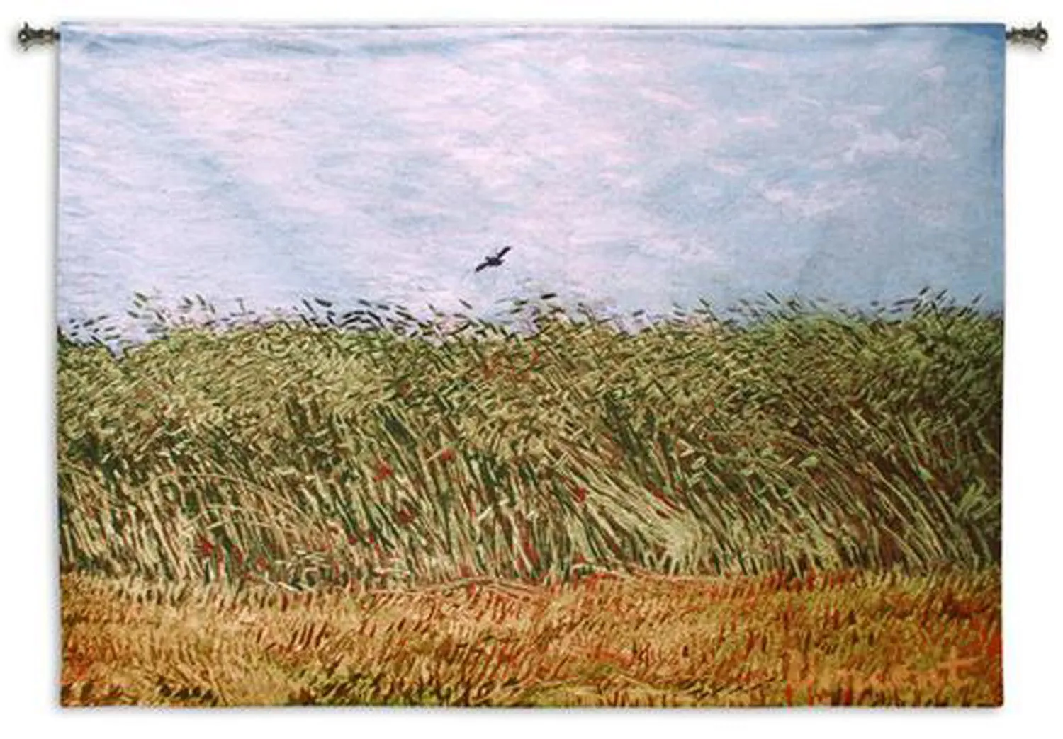 Van Gogh© Wheat Field With A Lark Wall Tapestry