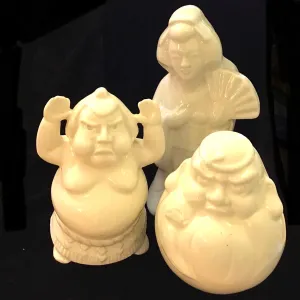 Vintage Benihana Tiki Mugs