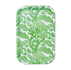 Waratah Green Small Rectangle Tray