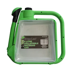 Watering Can 6Lt Collapsible Green