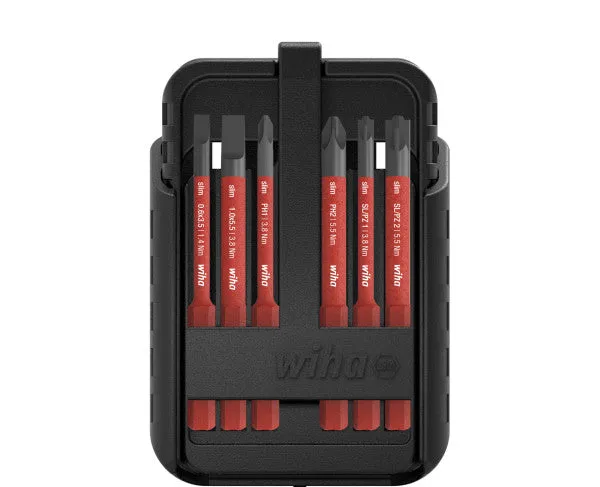 Wiha Bit Set SlimBit Electric 12pcs